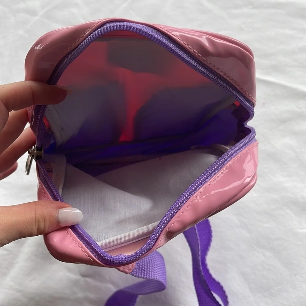 Pink and Purple Butterfly Mini Backpack